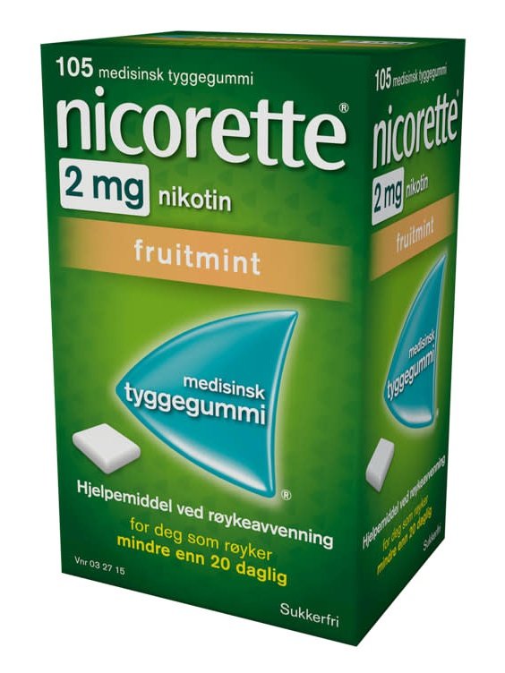 Nicorette Fruitmint 2Mg 105stk