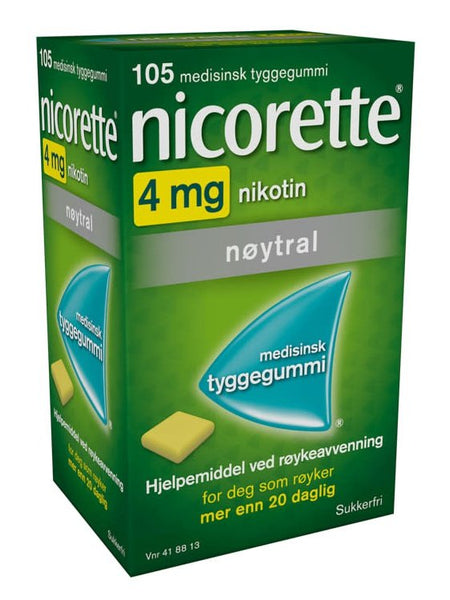 Nicorette Classic 4Mg 105stk