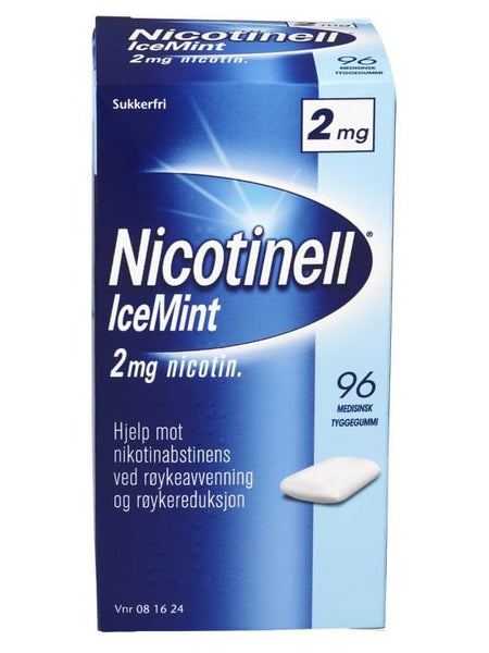 Nicotinell Icemint Tyggegummi 2Mg 96St