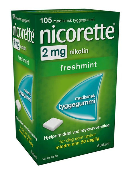 Nicorette Freshmint 2Mg 105stk