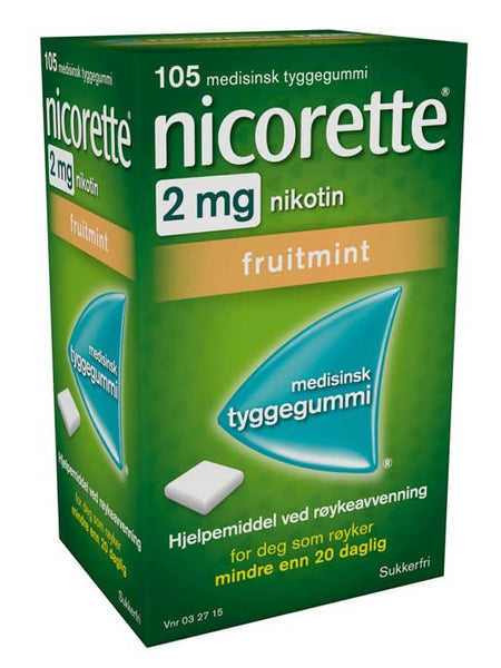 Nicorette Fruitmint 2Mg 105stk