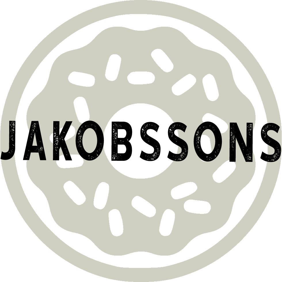 Jakobssons No3 Rød melon slim white 3